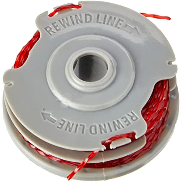 Flymo FLY021 Double Autofeed Spool and Line for Grass Trimmers - 599431790, Red