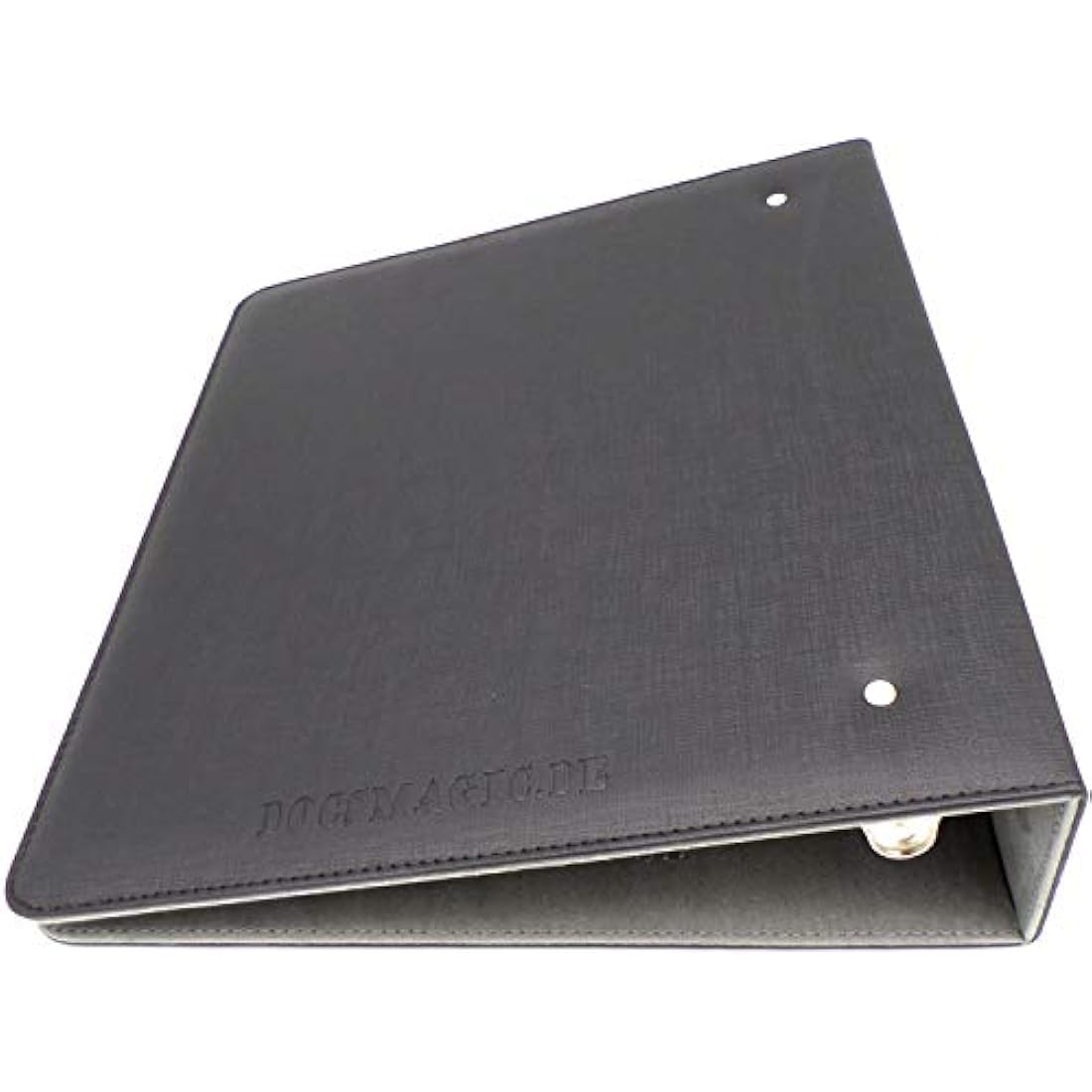 docsmagic.de 3-Ring Premium Album Black + 100 9-Pocket Premium Pages - PKM - YGO - MTG