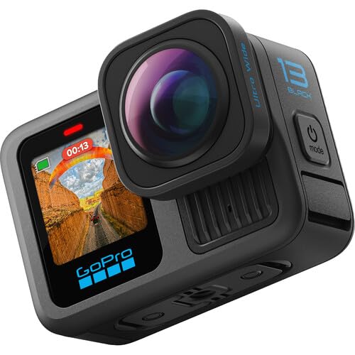 GoPro HERO13 Black in Forest Green (Limited Edition Color) - Waterproof Action Camera with 5.3K60 Video, 27MP Photo + Compatability with HB-Series Lenses