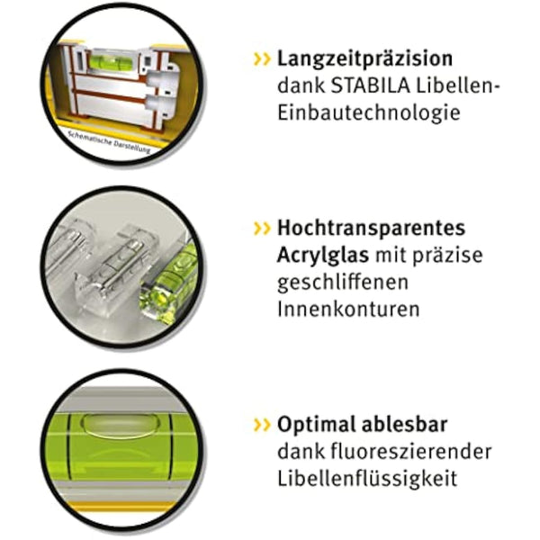 80 ASM Magnetic Spirit Level 2 Vial 19178 60cm