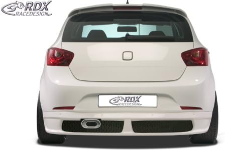 RDX Racedesign Rear bumper skirt compatible with Seat Ibiza 6J 5 doors 2008- excl. FR/Cupra (PU)