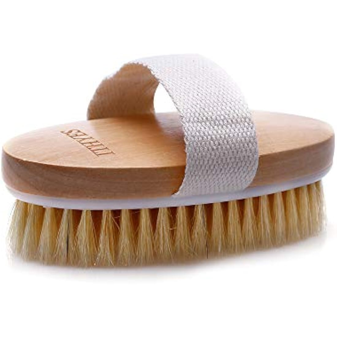 Ithyes Dry Brushing Body Brush Exfoliating Brush Natural Bristle Bath Brush for Remove Dead Skin Toxins Cellulite,Treatment,Improves Lymphatic Functions,Exfoliates,Stimulates Blood Circulation