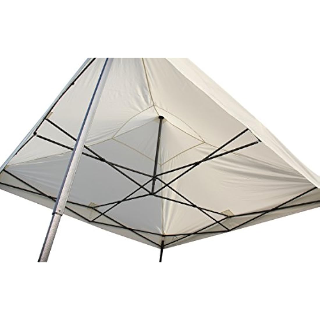 All Seasons Gazebos 2.5 x 2.5m Heavy Duty, Fully Waterproof Pop up Gazebo With 4 Side Walls (Cream)