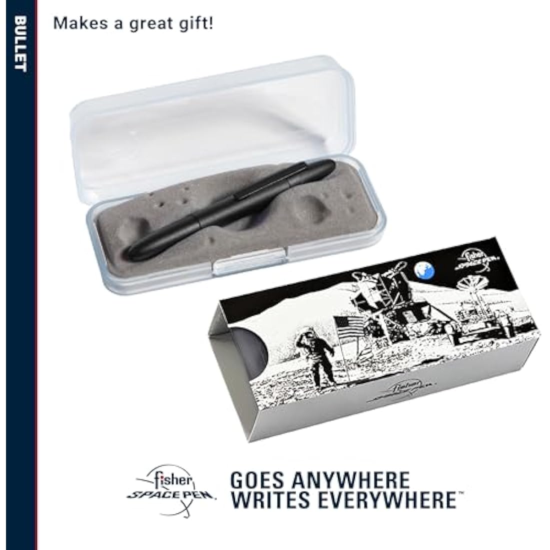 Fisher Space Pen Bullet – Genuine, In Gift Box