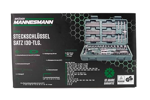 Mannesmann Socket and Bit Set (130 Pieces)