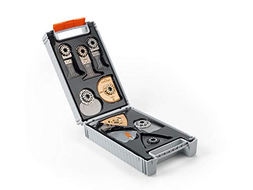 FEIN Multitool Blades, Best of StarLock Renovation Multi-Tool Accessory Set - 26 Piece Set - Pack In Sturdy Storage Case, Easy To Storage - 35222967060