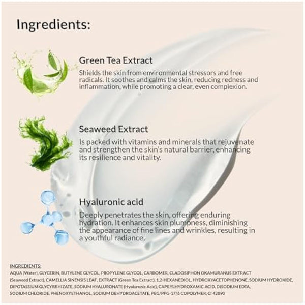 iAura Lift Hydrating Conductive Gel - For Microcurrent, RF, EMS, TENS & Ultrasound Use