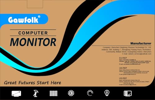 Curved Monitor 27 Inch 100Hz, PC Gaming Monitor with Speakers, AMD FreeSync Full HD 1080p Ultra-Thin Zero Frame Display for Home Office Business