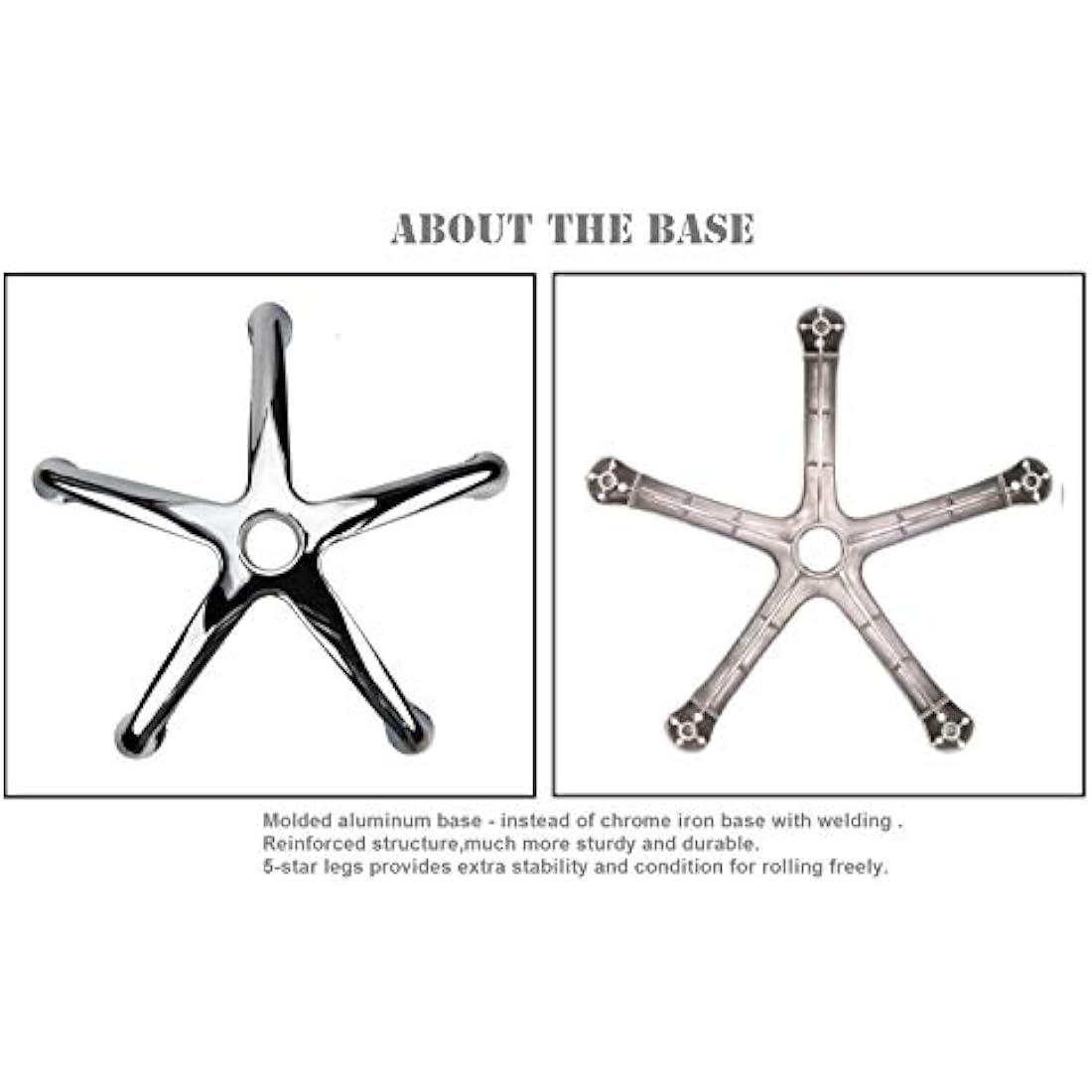 Kaleurrier Rolling Stool Chair with Smooth-rolling Dual-wheel casters,Comfortable Cushioned Backrest, Swivel Seat, Heavy Duty Hydraulic Height Adjustable,Sturdy and Durable