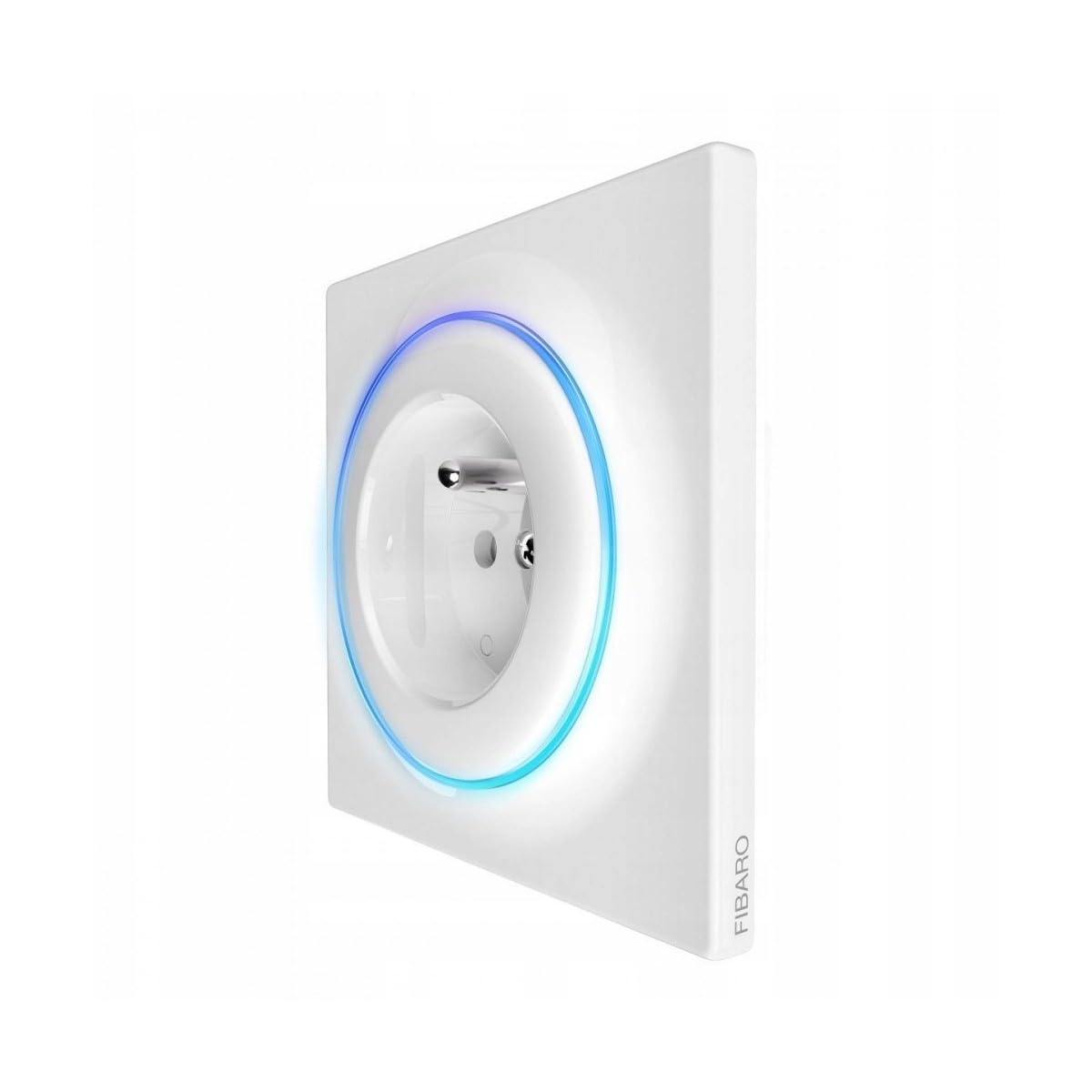 Fibaro Walli Outlet Type E/Z-Wave Plus Intelligent Socket, Smart Outlet, FGWOE-011 , White