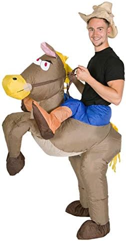 Inflatable Cowboy Costume - Adults/Kids
