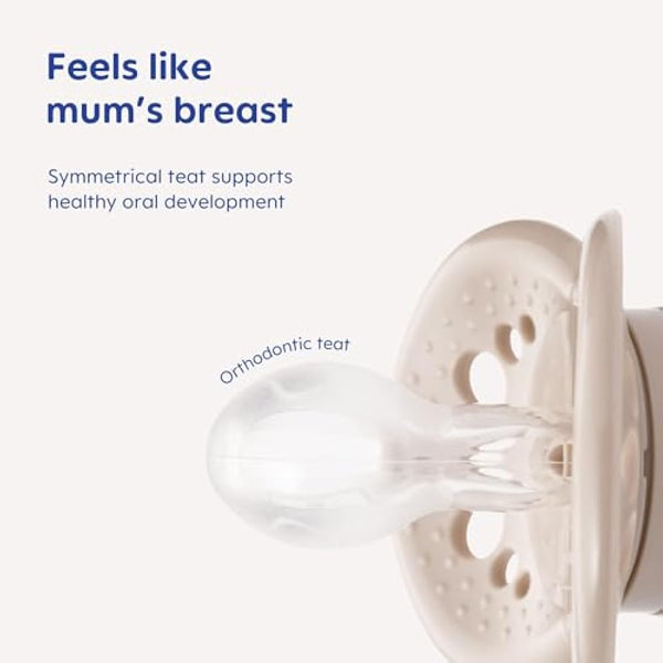 MAM Original Night Soothers | 18-36 Months | 2 Pack | Glow in The Dark Dummies | Comes in Dummy Steriliser Case | Sustainable Materials | Baby Accessories | Blue (Various Designs)