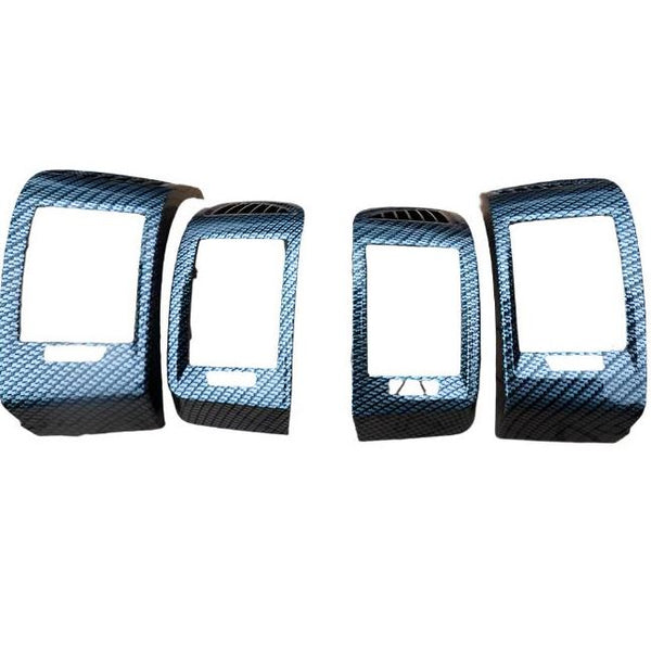 For Fiat Ducato Dashboard Air Vent (Silver Carbon) | Van-X