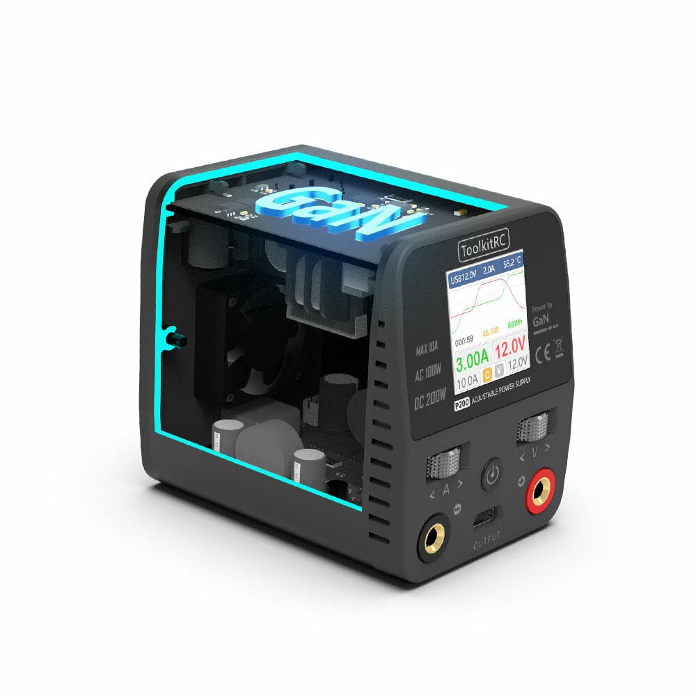 ToolkitRC P200 V2 Smart Desktop Power Supply