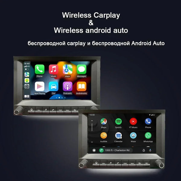 CarPlay 7" 2 din Android 13.0 Car DVD player 8 Core 4GB DSP multimedia GPS autoradio For Porsche 911 996 986 Cayman Boxster