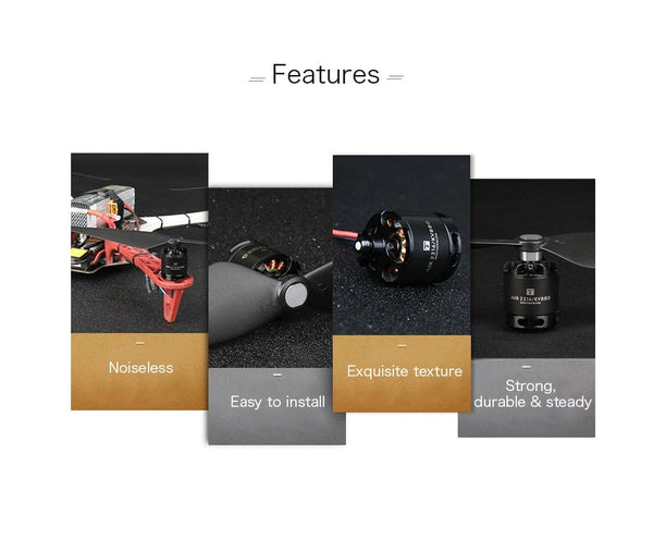 T-Motor Air Gear 450 ESC Combo Pack (matched Motors + Props + ESC)