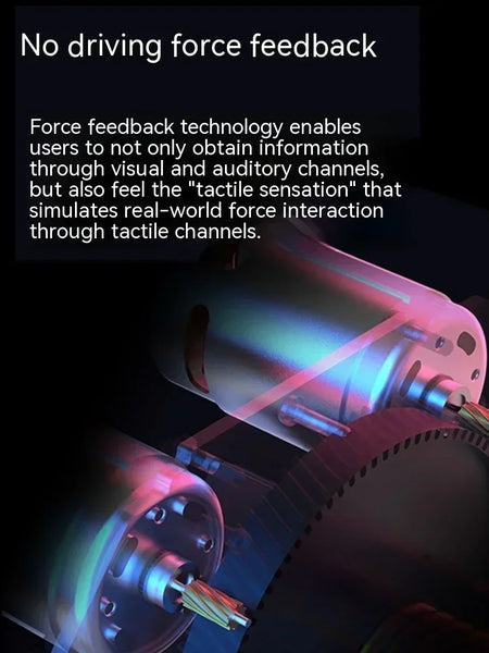 PXN V10 Game Steering Wheel Controller Wired Force Feedback 900 Rotation Angle Game Steering Wheel Custom For Switch/Xbox Gifts