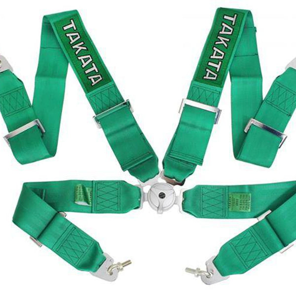JDM TA Sabelt 3Inch Universal 4 Point Mounting Racing Sabelt Seat Belt Safety Harness High Grade Strap Nylon Belts For VW Toyota