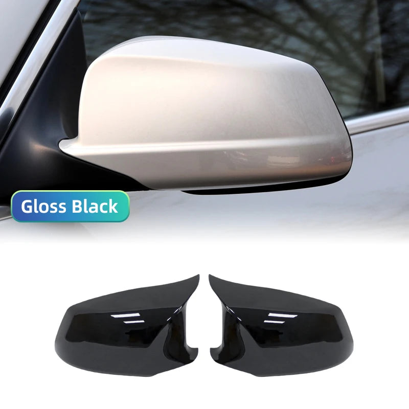 Rearview Mirror Cap Wing Side Mirror Covers Car Accessories Fit For BMW 5 Series F10 F11 F18 Pre-LCI 2010 - 2013 M Performance