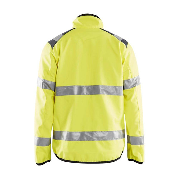Blaklader 4877 Hi-Vis Water Repellent Softshell Jacket