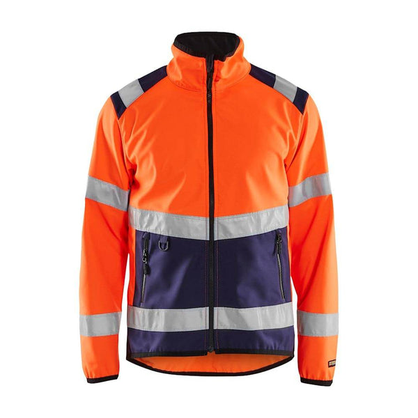 Blaklader 4877 Hi-Vis Water Repellent Softshell Jacket
