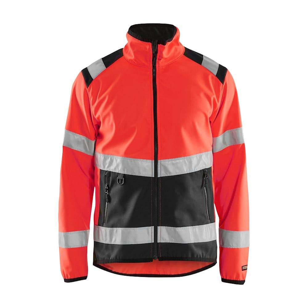 Blaklader 4877 Hi-Vis Water Repellent Softshell Jacket