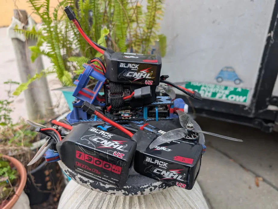CNHL Black Series V2 1300mAh 22.2V 6S 130C Lipo Battery