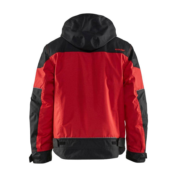 Blaklader 4886 Waterproof Windproof Winter Jacket Red/Black 3XL