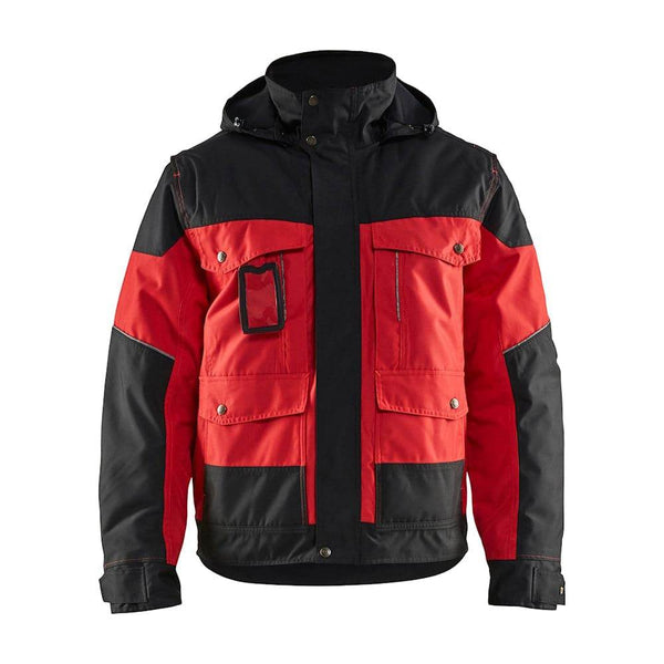 Blaklader 4886 Waterproof Windproof Winter Jacket Red/Black 3XL