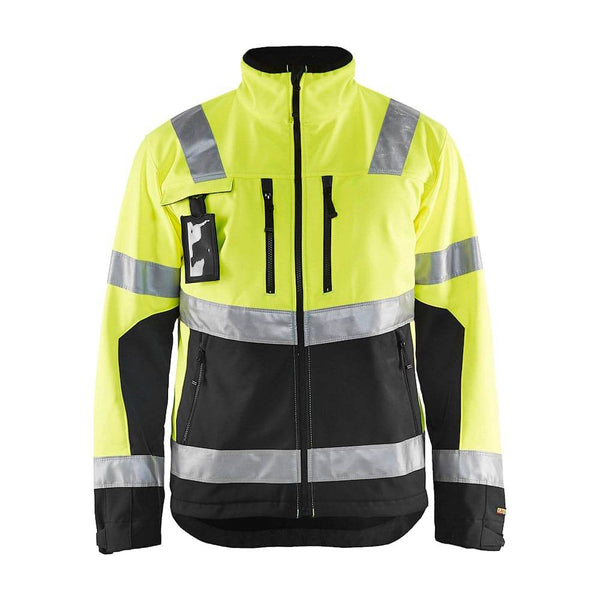 Blaklader 4900 Hi-Vis Waterproof Softshell Jacket