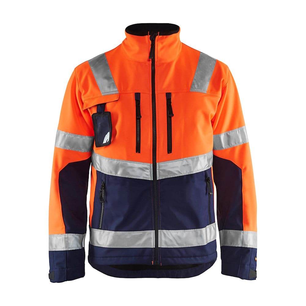 Blaklader 4900 Hi-Vis Waterproof Softshell Jacket