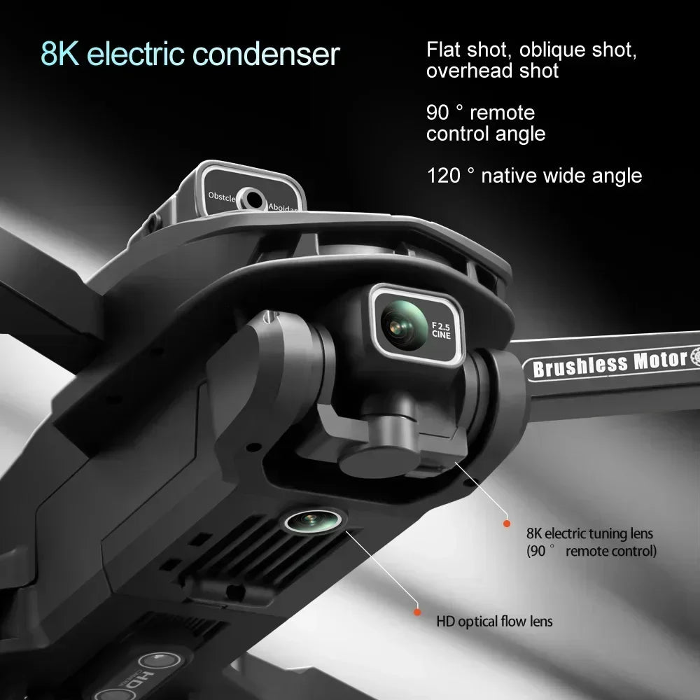 V168Pro Drone 5G GPS Professional 8K HD Aerial Photography Dual-Camera Omnidirectional Original Obstacle Avoidance Drone