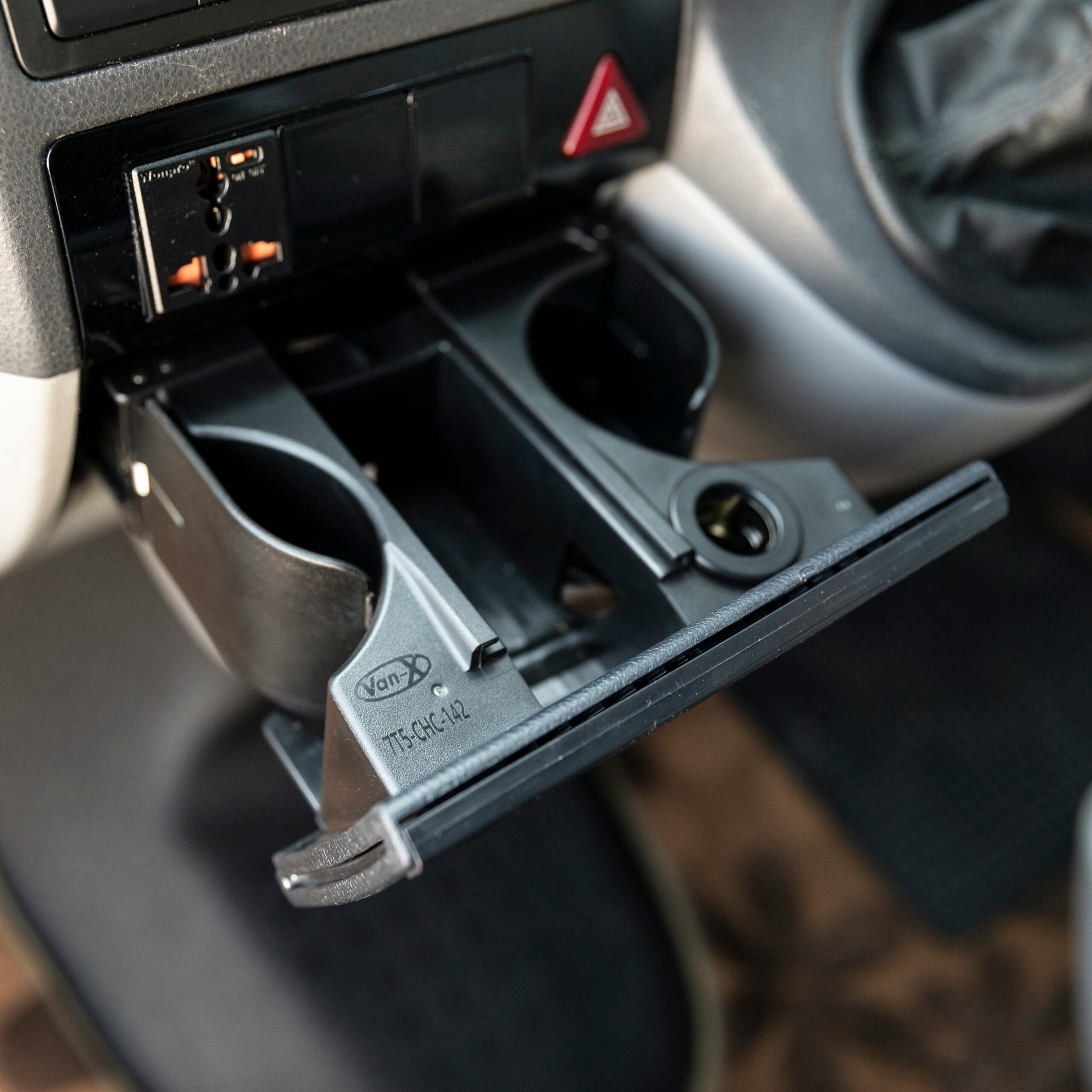 For VW T5.1 Transporter Campervan Cup Holder with Extension - 2 Extra Replacement Drink Holders