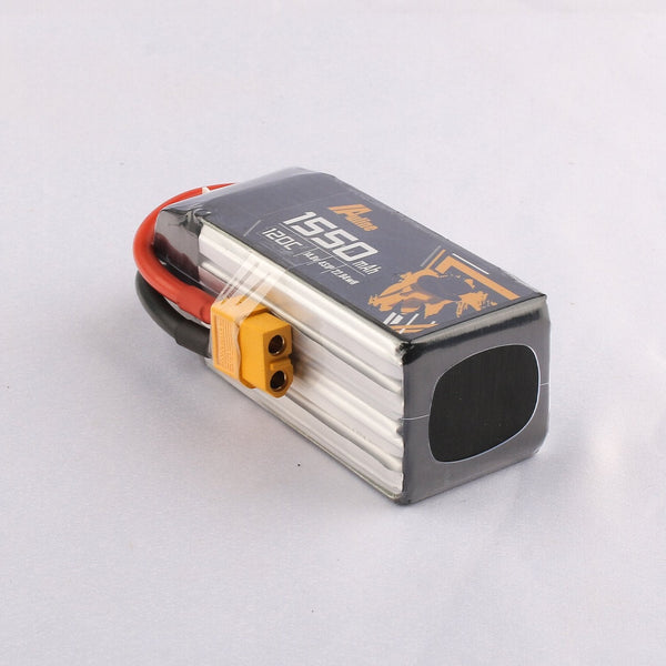 AuLine 1550mAh 4S 14.8V 120C XT60 Lipo Battery