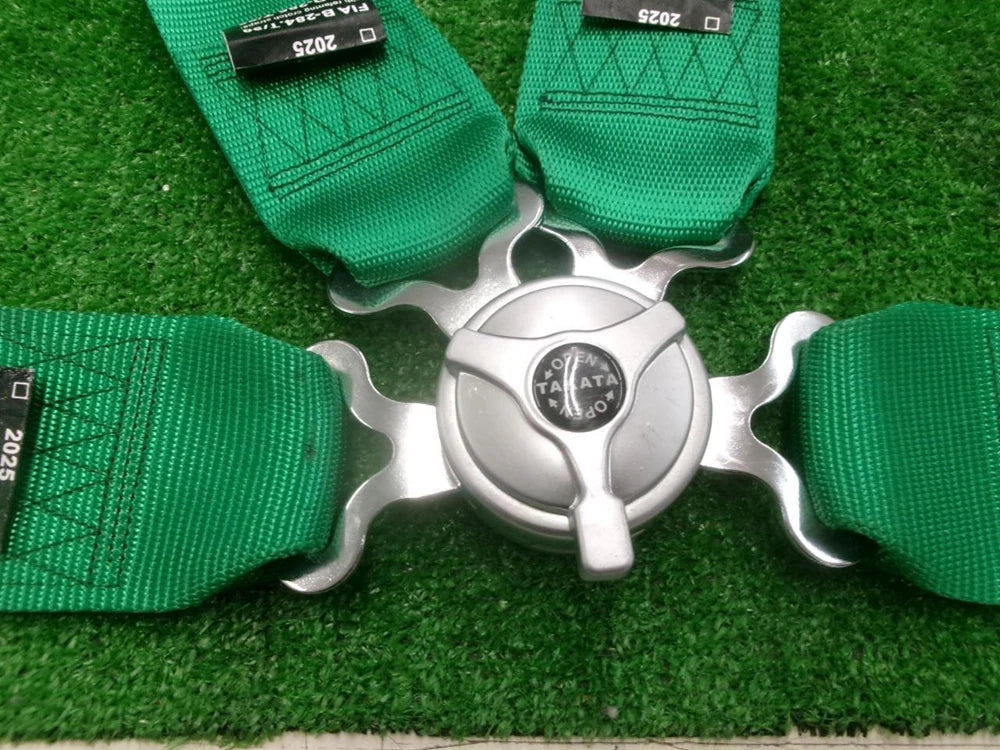 JDM TA Sabelt 3Inch Universal 4 Point Mounting Racing Sabelt Seat Belt Safety Harness High Grade Strap Nylon Belts For VW Toyota