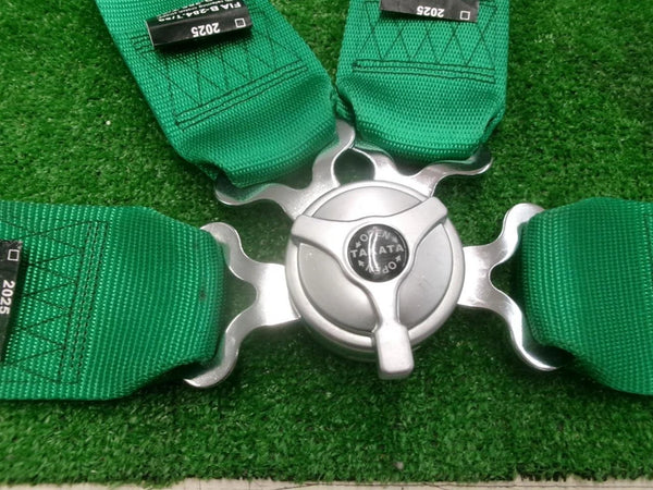 JDM TA Sabelt 3Inch Universal 4 Point Mounting Racing Sabelt Seat Belt Safety Harness High Grade Strap Nylon Belts For VW Toyota