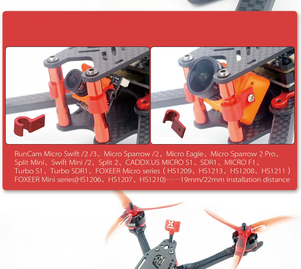 F2 Mito GS FPV Quadcopter Frame