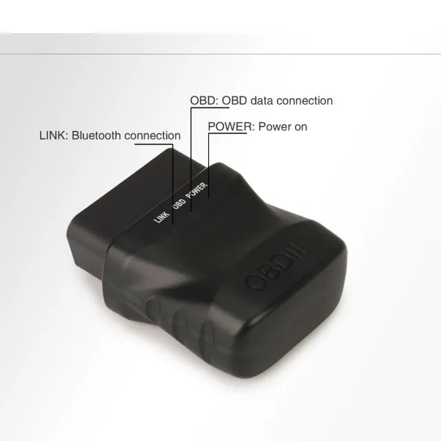 ES357 OBD2 Scanner V 1.5 BT4.0 Car Diagnostic Tool Code Reader Fault Scanner Data Gauges for iOS Android Windows