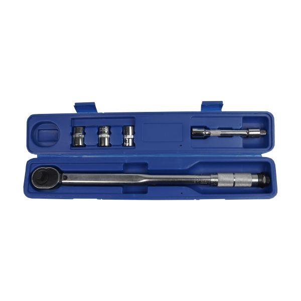 US PRO Tools 1/2" Dr Calibrated Torque Wrench Set 28–210Nm with Sockets 6928