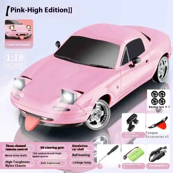 1:18 New LD1804 mazda Mx5 Premium Version Rc Drift Car Rc Cars With A Gyroscope Rear-Wheel Drive Toy Car Birthday Toys For Boy