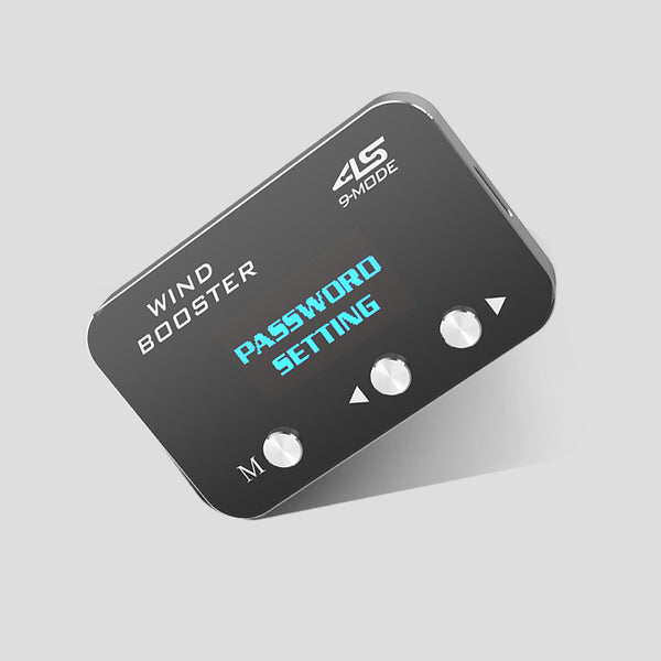 WINDBOOSTER 4S OBD Acceleration Performance Throttle Controller & Pedal Remap - Utilising Chip Tuning / Electronic Engine Tuning - Econ / Sport / Sport+ / Race Modes - OLED Display