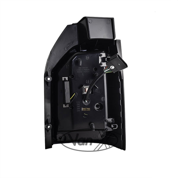 For VW T6 15-20 Transporter Tailgate LED Rear Lights Clear