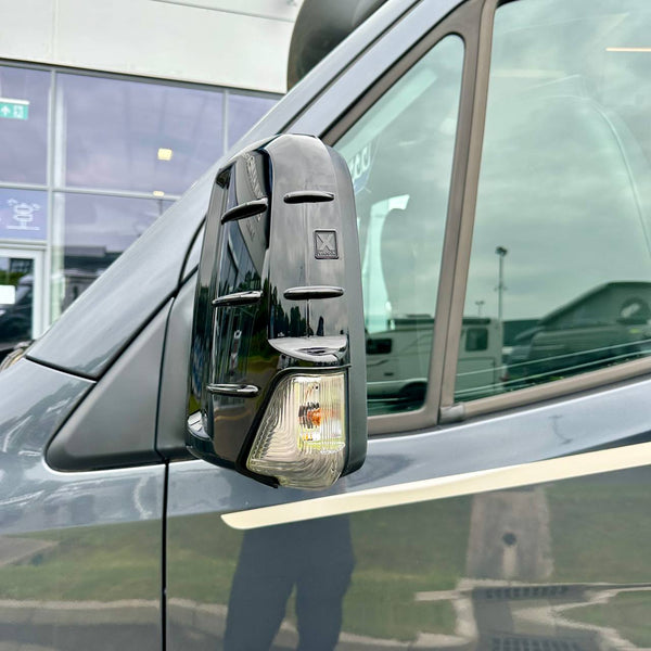 For Mercedes Sprinter Dodge 906 Gloss Black Wing Mirror Cap Covers – Durable, Stylish Protection