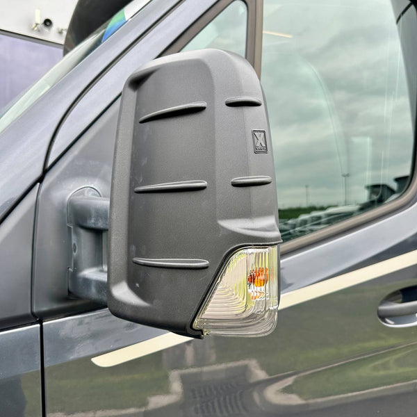 For Mercedes Sprinter Dodge 906 Wing Mirror Cap Covers – Durable Hammerite Finish for Enhanced Protection