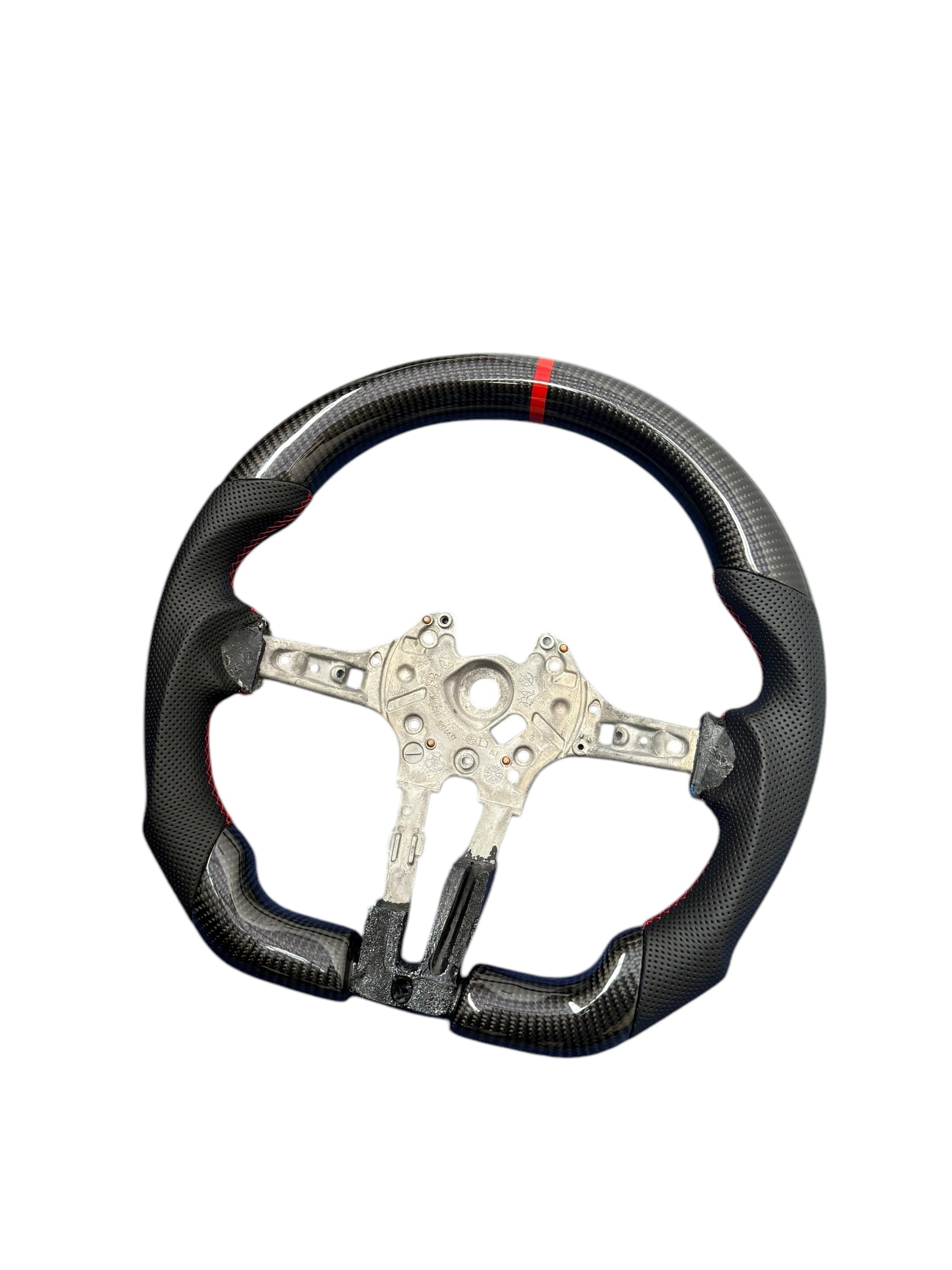 BMW 1, 2, 3, 4, 5 Series Carbon Fibre Steering Wheel (IN STOCK - SWBMWF5)