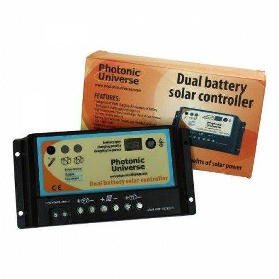 50W 12V Dual Battery Solar Kit with Controller & Cable | 4Boats