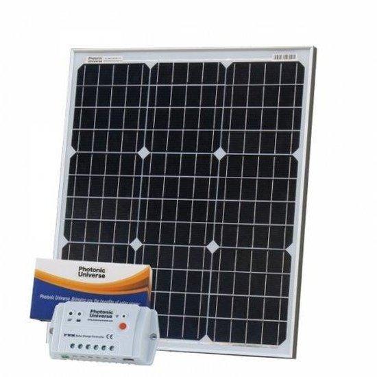 50W 12V Solar Kit with 10A PWM Controller & 2 × 5 m Cables | 4Boats