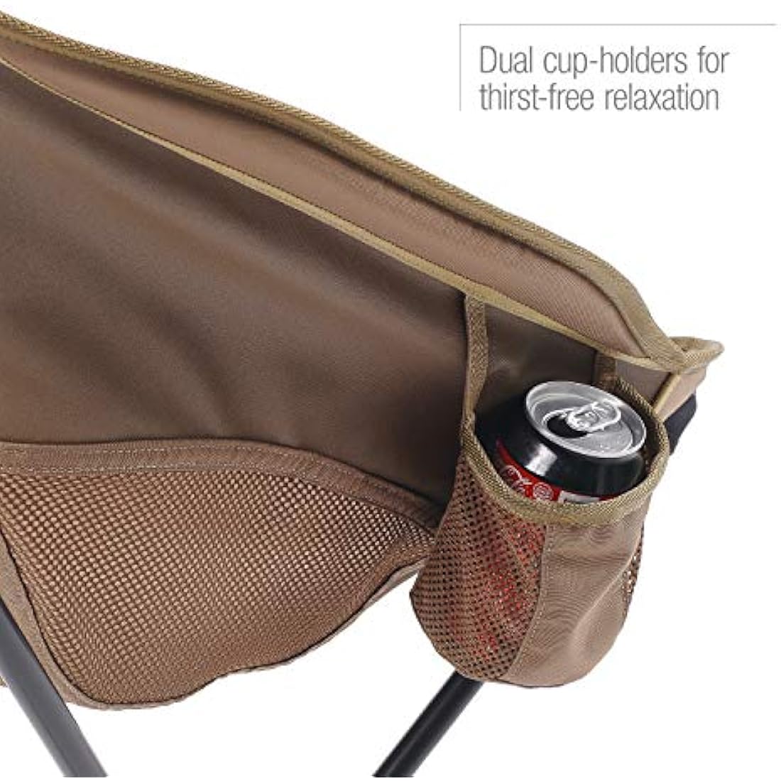 Helinox Savanna High-Back Collapsible Camp Chair, Coyote Tan