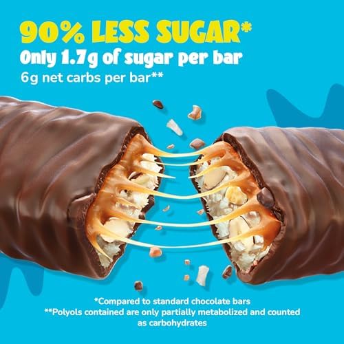 ahead | Keto Chocolate Bars – 18 x 35g – Coconut Almond – Low Carb Sugar Free – 100% Natural with MCT-Fats – Keto Snacks & Healthy Snacks