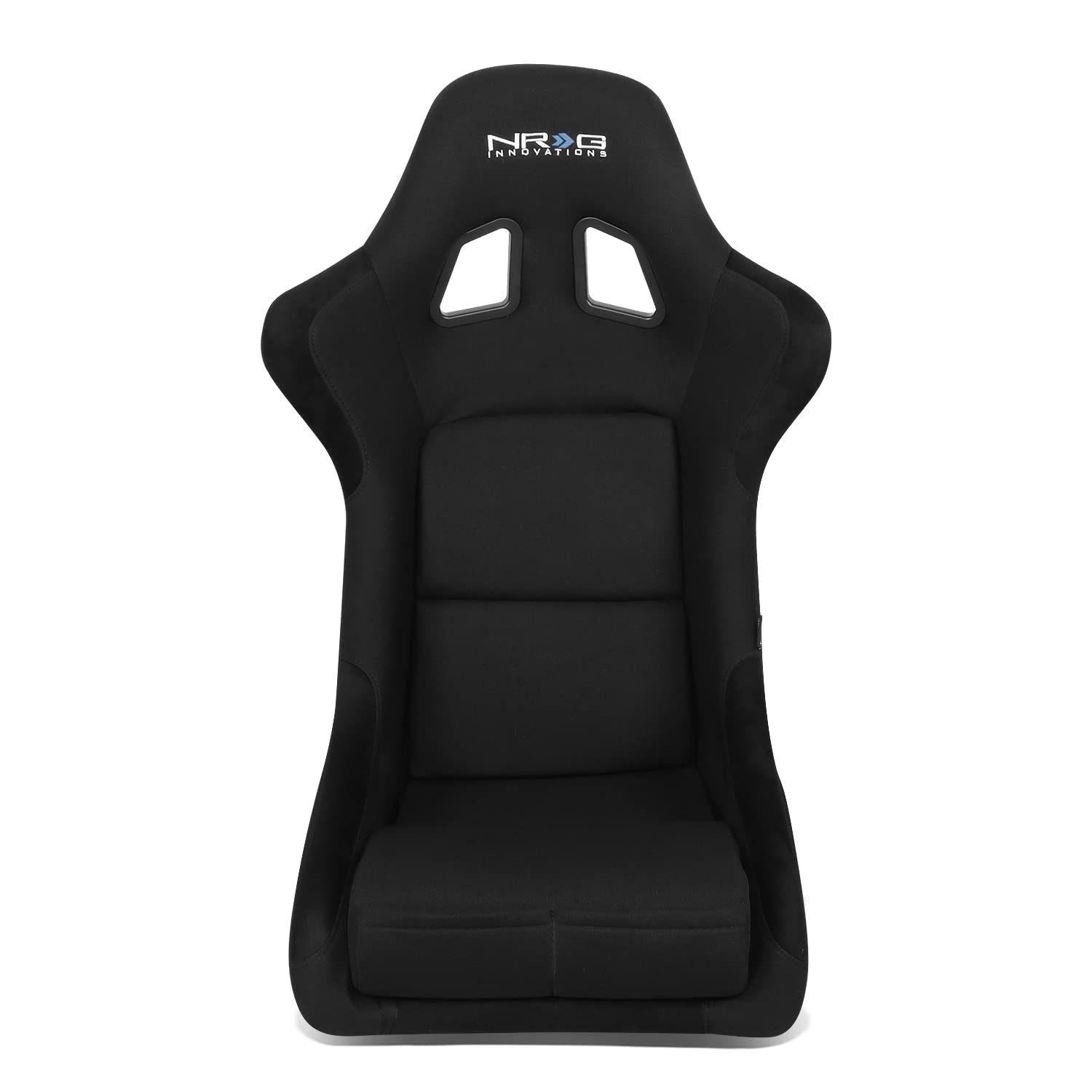 NRG Innovations Fixed Back Sport Bucket Seat - FRP Fiber Glass - Large - Part # FRP-300 Black